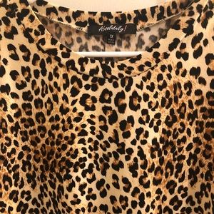 Leopard print dress